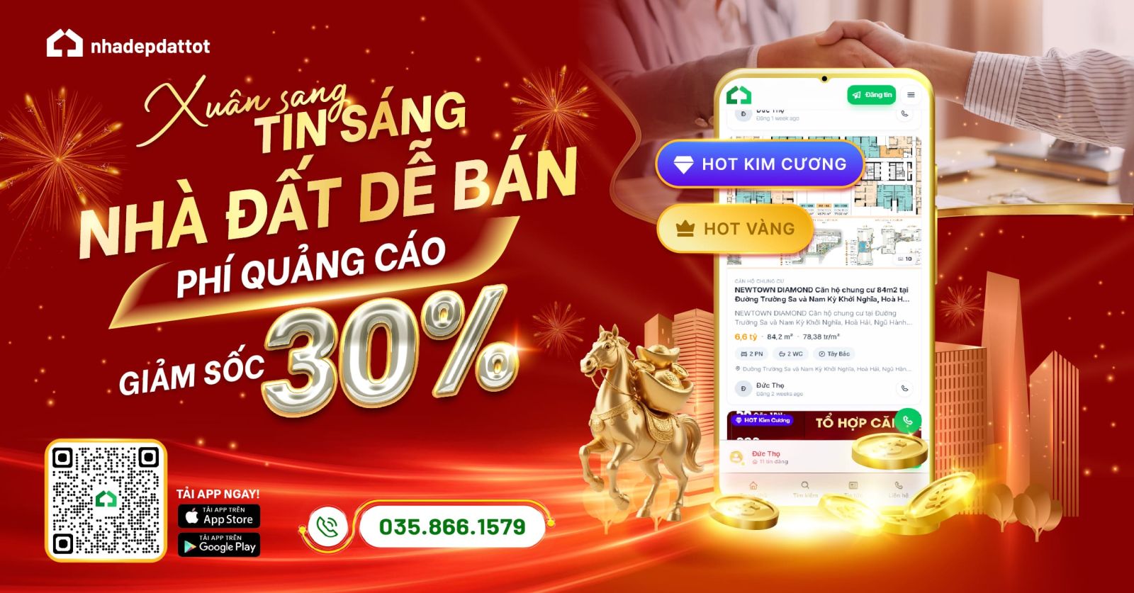 [BÙNG NỔ ƯU ĐÃI] TRỌN GÓI MARKETING BẤT ĐỘNG SẢN - PHÍ QUẢNG CÁO GIẢM TỚI 30%