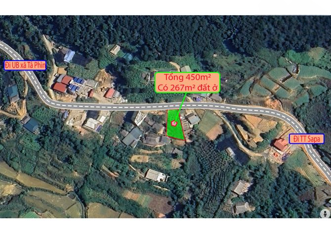 Cơ Hội Hiếm! Bán Đất Thổ Cư View Đồi Núi Tả Phìn – Sa Pa, Vị Trí Đắc Địa, Giá Tốt 4,3 Tỷ