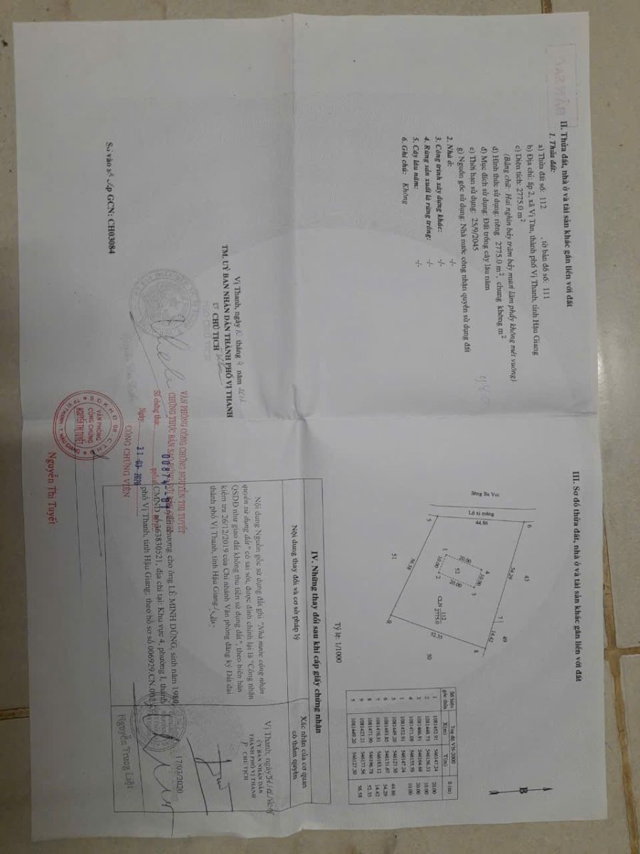 Cần bán điểm du lịch vườn tại Vị Tân, Vị Thanh, Hậu Giang
