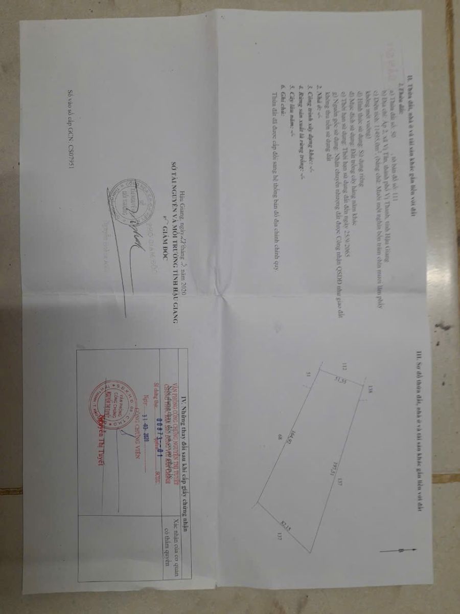Cần bán điểm du lịch vườn tại Vị Tân, Vị Thanh, Hậu Giang