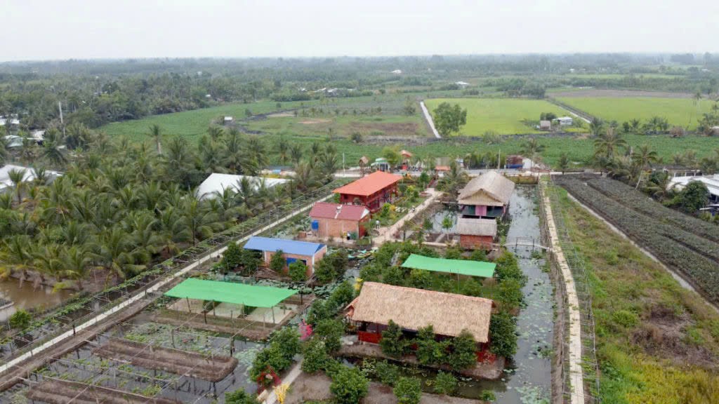 Cần bán điểm du lịch vườn tại Vị Tân, Vị Thanh, Hậu Giang