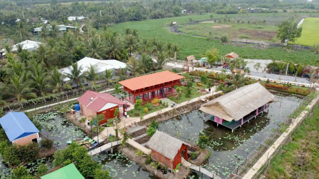 Cần bán điểm du lịch vườn tại Vị Tân, Vị Thanh, Hậu Giang