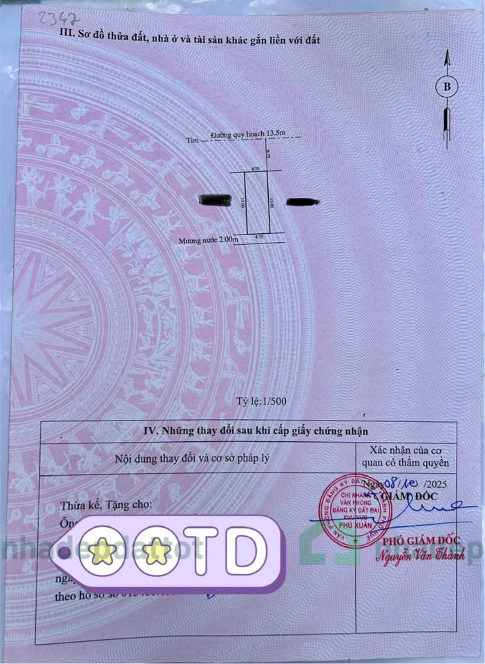 BÁN ĐẤT KHU ĐÔ THỊ HƯƠNG SƠ – VỊ TRÍ ĐẮC ĐỊA