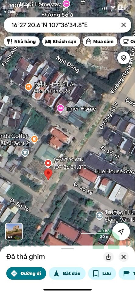 BÁN ĐẤT 2 MẶT TIỀN TRƯỚC – SAU AN CỰU CITY