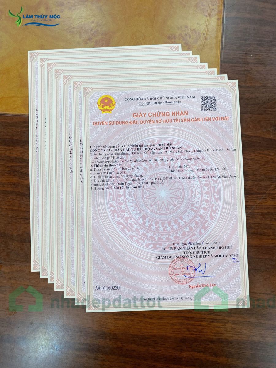 SỞ HỮU NHÀ Ở HUẾ DỄ DÀNG – SỔ SẴN, NHẬN NHÀ NGAY!