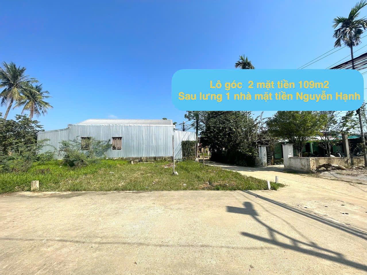 🌼 BÁN LÔ GÓC KIỆT Ô TÔ ĐƯỜNG NGUYỄN HẠNH – AN VÂN DƯƠNG, TP HUẾ