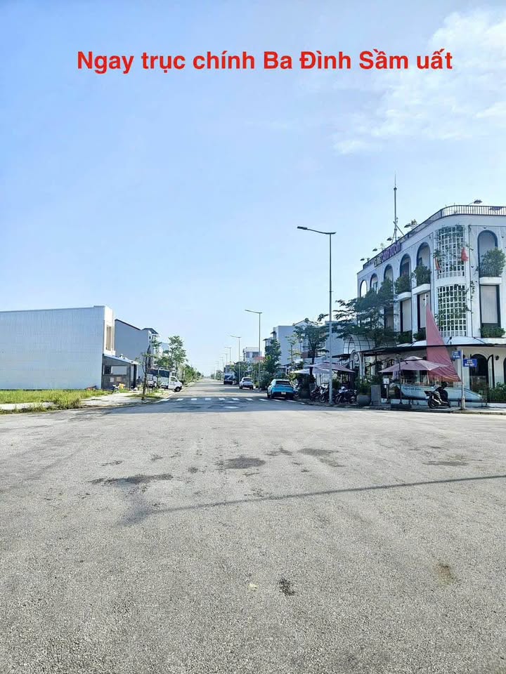 Bán lô đất mặt tiền kinh doanh – góc ngã tư Ba Đình – Đinh Gia Quế, TP Huế - 1,63 tỷ - 70m2