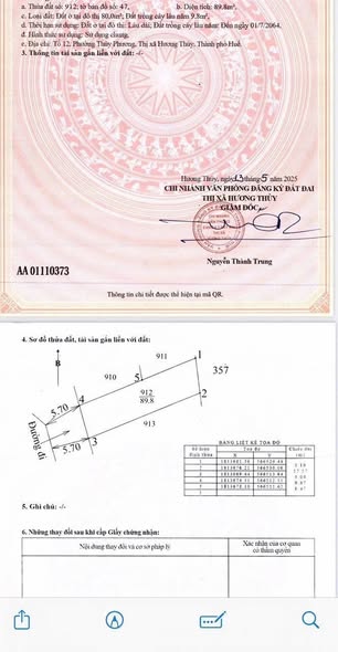 🔥🔥 BÁN ĐẤT KIỆT Ô TÔ DẠ LÊ – THANH THUỶ – TP HUẾ – GIÁ CHỈ 3XX TRIỆU 🔥🔥