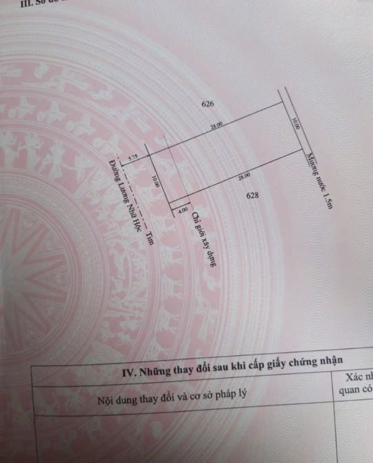 Đất Mặt Tiền Lương Nhữ Hộc – KQH Xóm Hành, P. An Tây | 280m², Đường 19,5m, Giá Tốt