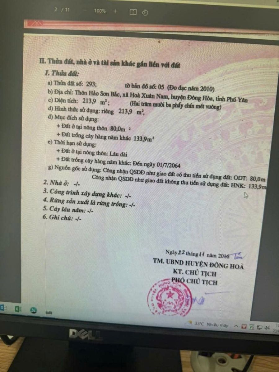 Cần bán gấp nhà tại trạm thu phí hầm, Đèo Cả, Đông Hòa, Phú Yên. Giá 2 tỷ