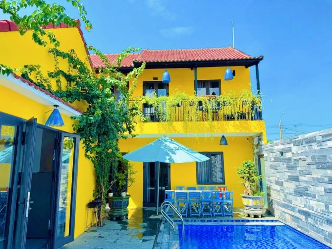 VILLA GẦN BIỂN AN BÀNG – 2 TẦNG, 5 PHÒNG, BỂ BƠI – DÒNG TIỀN 40TR/THÁNG