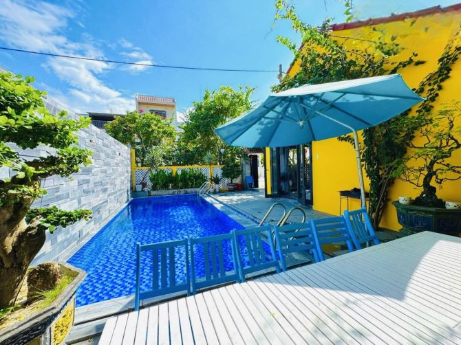 VILLA GẦN BIỂN AN BÀNG – 2 TẦNG, 5 PHÒNG, BỂ BƠI – DÒNG TIỀN 40TR/THÁNG