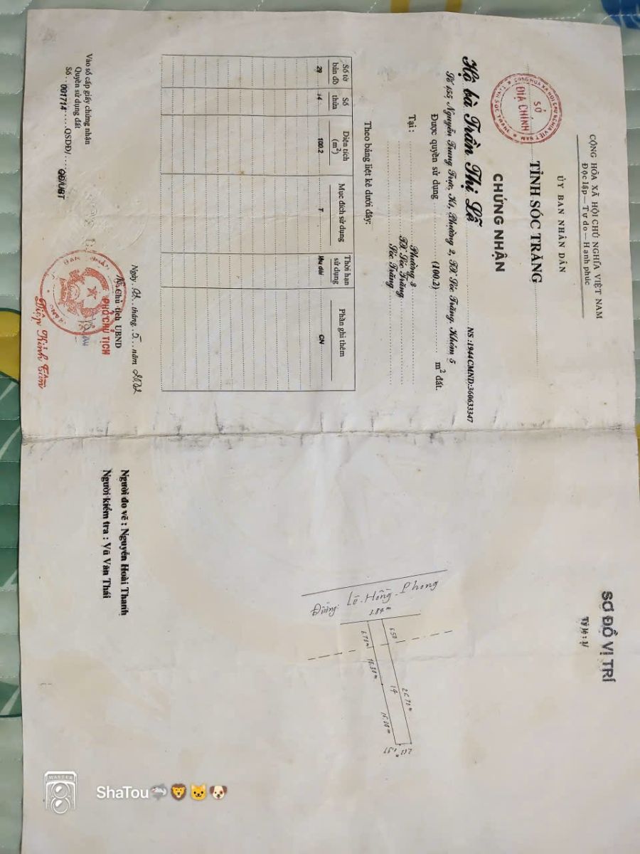 Cần bán nhà gấp tại Sóc Trăng. GIÁ 6 TỶ. THƯƠNG LƯỢNG CHÍNH CHỦ
