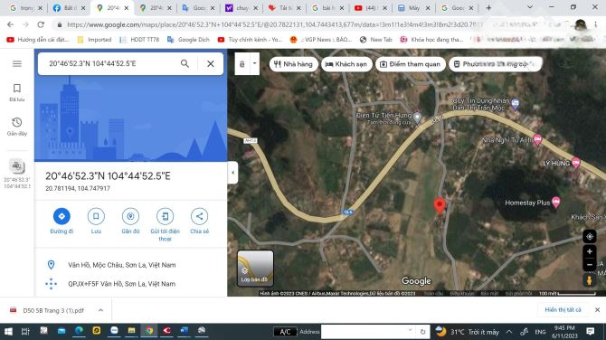 Cần bán đất Vân Hồ, Mộc Châu view hồ, lưng tựa đồi chè 944m, sẵn sàng giao dịch