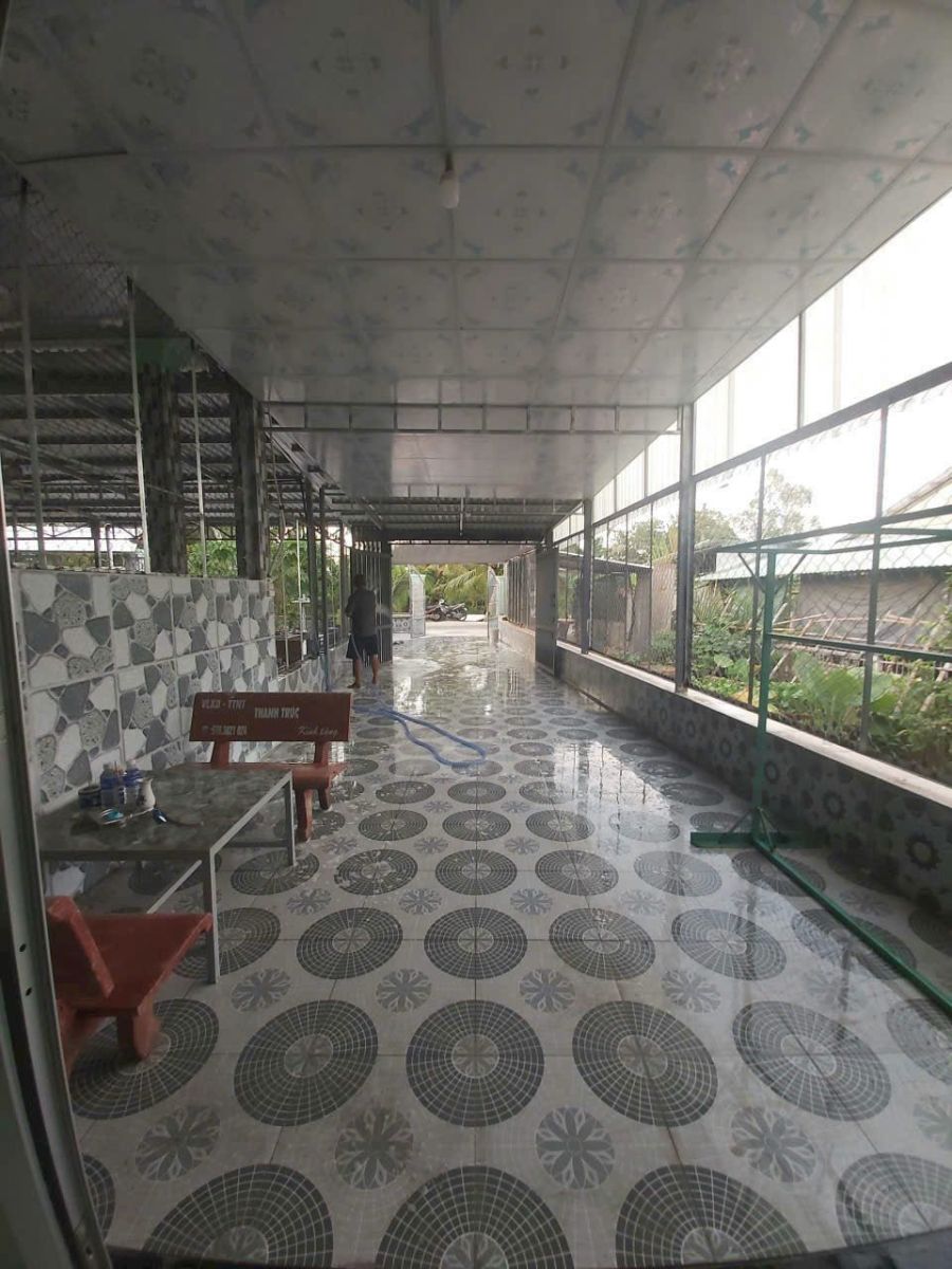 Cần tiền gấp bán nhanh nhà 1 tỷ 6  full nội thất Trường An, Vĩnh Long 145,3m2