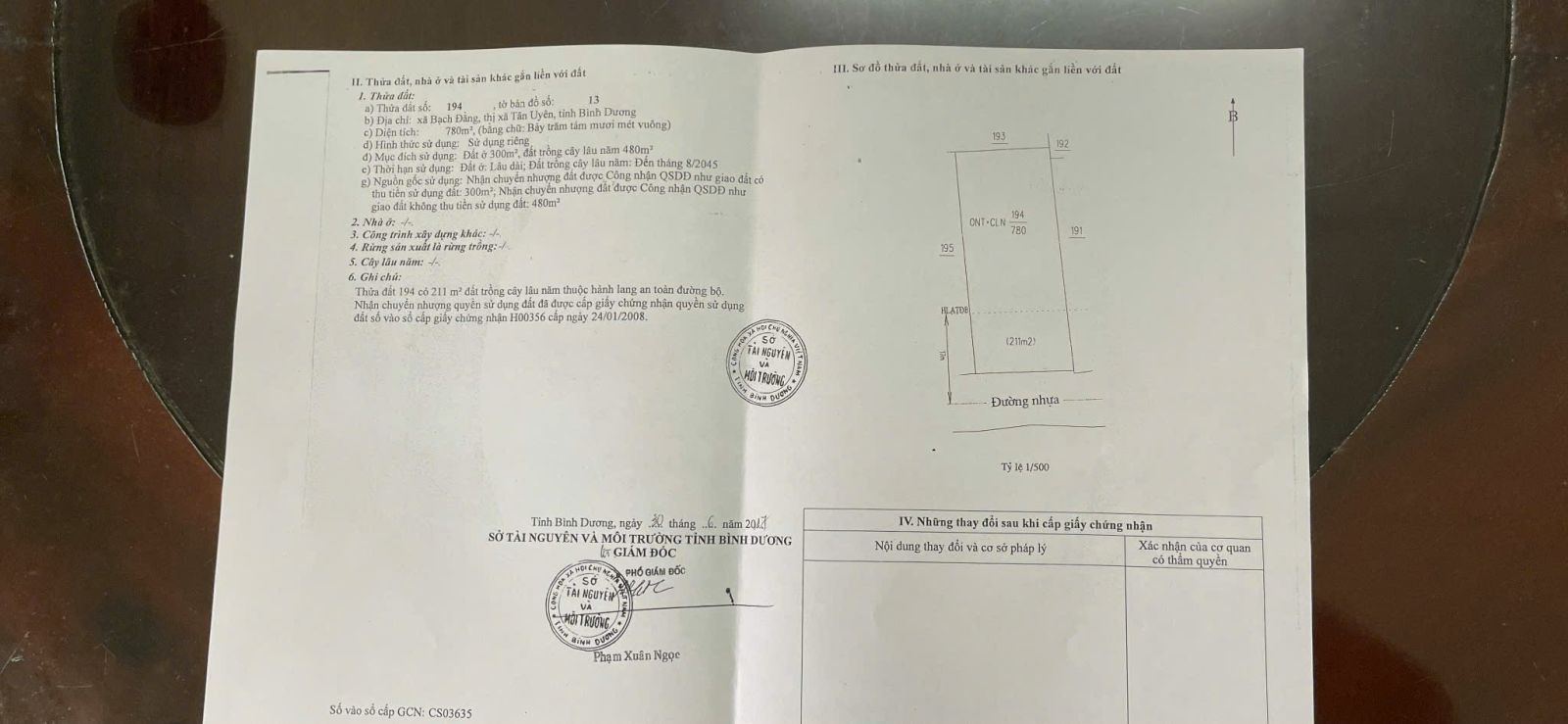 Siêu phẩm bất động sản 780m² tại Tân Uyên, Bình Dương – Giá chỉ 13 tỷ