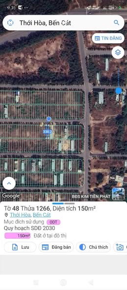 🔥 BÁN ĐẤT KCN MỸ PHƯỚC 4 – P. THỚI HÒA – TP. BẾN CÁT – BÌNH DƯƠNG 🔥