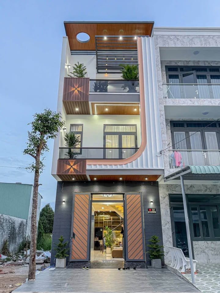 Bán nhà 1 trệt 1 lầu Tân Hiệp, Tân Uyên – 72m², thổ cư 100%, gần KCN Nam Tân Uyên