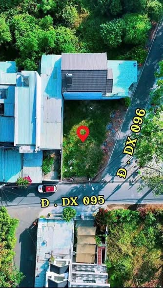 🔥 BÁN LÔ GÓC 2 MẶT TIỀN DX095 GIAO DX096 – HIỆP AN – GIÁ TỐT 🔥