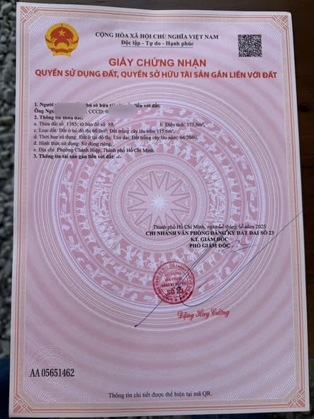 🆘 CẦN TIỀN BÁN NHANH – MẶT TIỀN ĐƯỜNG DX078 – PHƯỜNG CHÁNH HIỆP – TP. THỦ DẦU MỘT – TỈNH BÌNH DƯƠNG