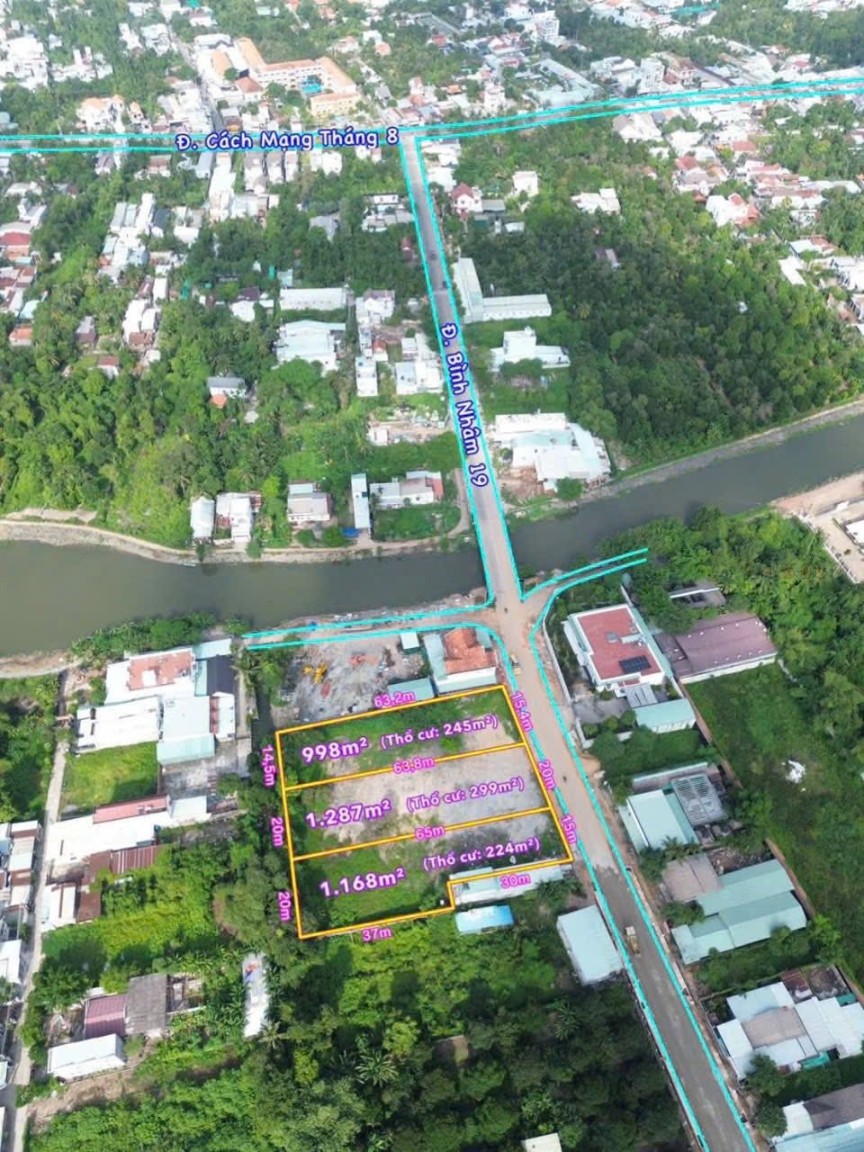 🚀 QUỸ ĐẤT LỚN HIẾM CÓ TẠI BÌNH NHÂM – 3.454M² – PHÙ HỢP LÀM KHO, XƯỞNG, NHÀ HÀNG