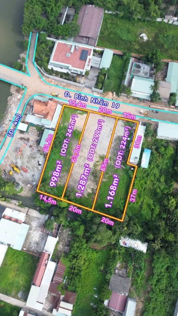 🚀 QUỸ ĐẤT LỚN HIẾM CÓ TẠI BÌNH NHÂM – 3.454M² – PHÙ HỢP LÀM KHO, XƯỞNG, NHÀ HÀNG