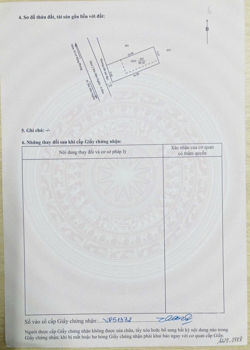 Nền thổ cư hẻm 6m, Bình Thủy ,Cần Thơ, ô tô đậu - Nhà Đẹp Đất Tốt