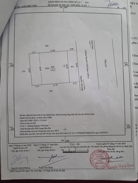 🔥CƠ HỘI ĐẦU TƯ NỀN MẶT TIỀN NGUYỄN VIẾT XUÂN, THỚI AN ĐÔNG – 150M² – GIÁ 1,15 TỶ TL