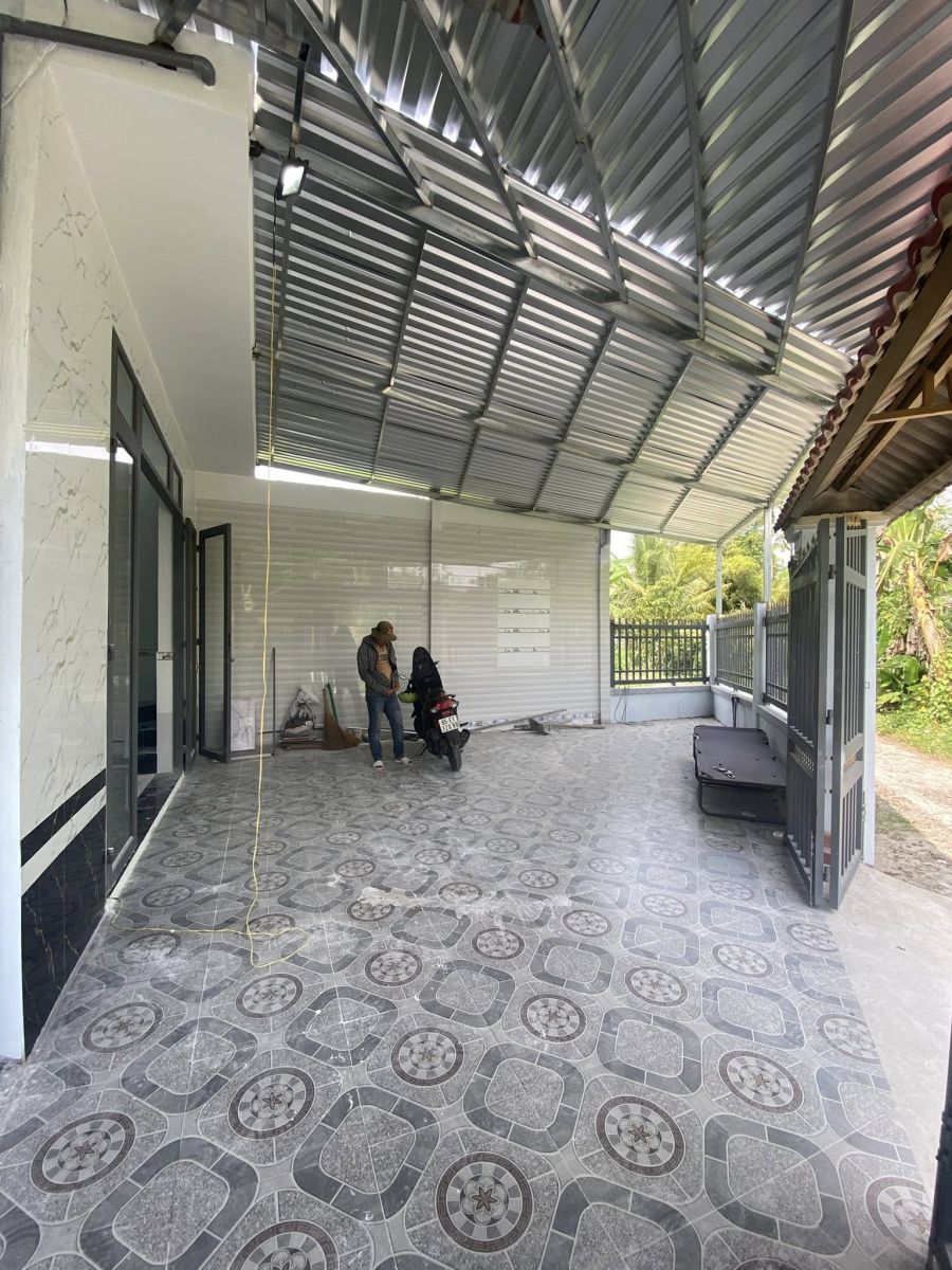Nhà trệt lửng view sông, Tân Thới, Phong Điền - Nhà Đẹp Đất Tốt