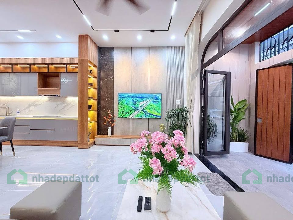 BÁN NHÀ 3 TẦNG MỚI – ĐƯỜNG NHỰA 8M – GẦN NGÃ 4 HỒ TÙNG MẬU & HOÀNG THỊ LOAN