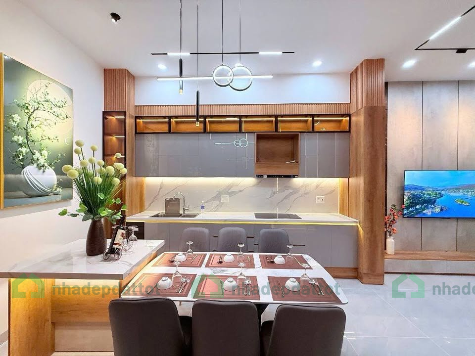 BÁN NHÀ 3 TẦNG MỚI – ĐƯỜNG NHỰA 8M – GẦN NGÃ 4 HỒ TÙNG MẬU & HOÀNG THỊ LOAN