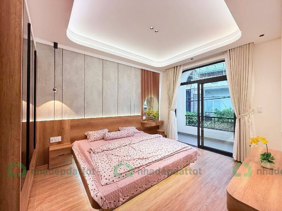 BÁN NHÀ 3 TẦNG MỚI – ĐƯỜNG NHỰA 8M – GẦN NGÃ 4 HỒ TÙNG MẬU & HOÀNG THỊ LOAN