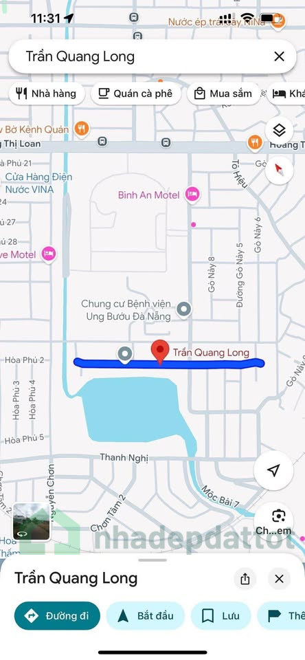 BÁN ĐẤT TẶNG NHÀ – MẶT TIỀN ĐƯỜNG 7M5 TRẦN QUANG LONG – SÁT HOÀNG TRUNG THÔNG, LIÊN CHIỂU - 5,290 TỶ