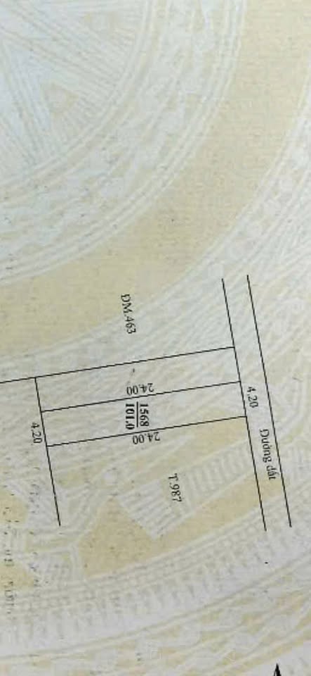 Bán lô đất kiệt ô tô 5m - 100m2 - 3,45 tỷ – 155/117 Trần Đình Nam, thông khu Phước Lý