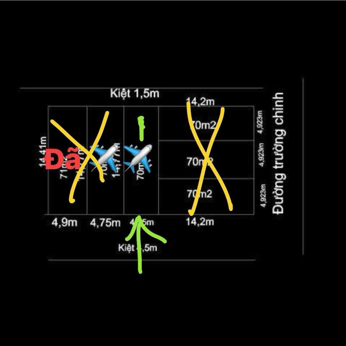 Bán lô đất đẹp kiệt ô tô Ngay sau lô góc mặt tiền tại 338 Trường Chinh