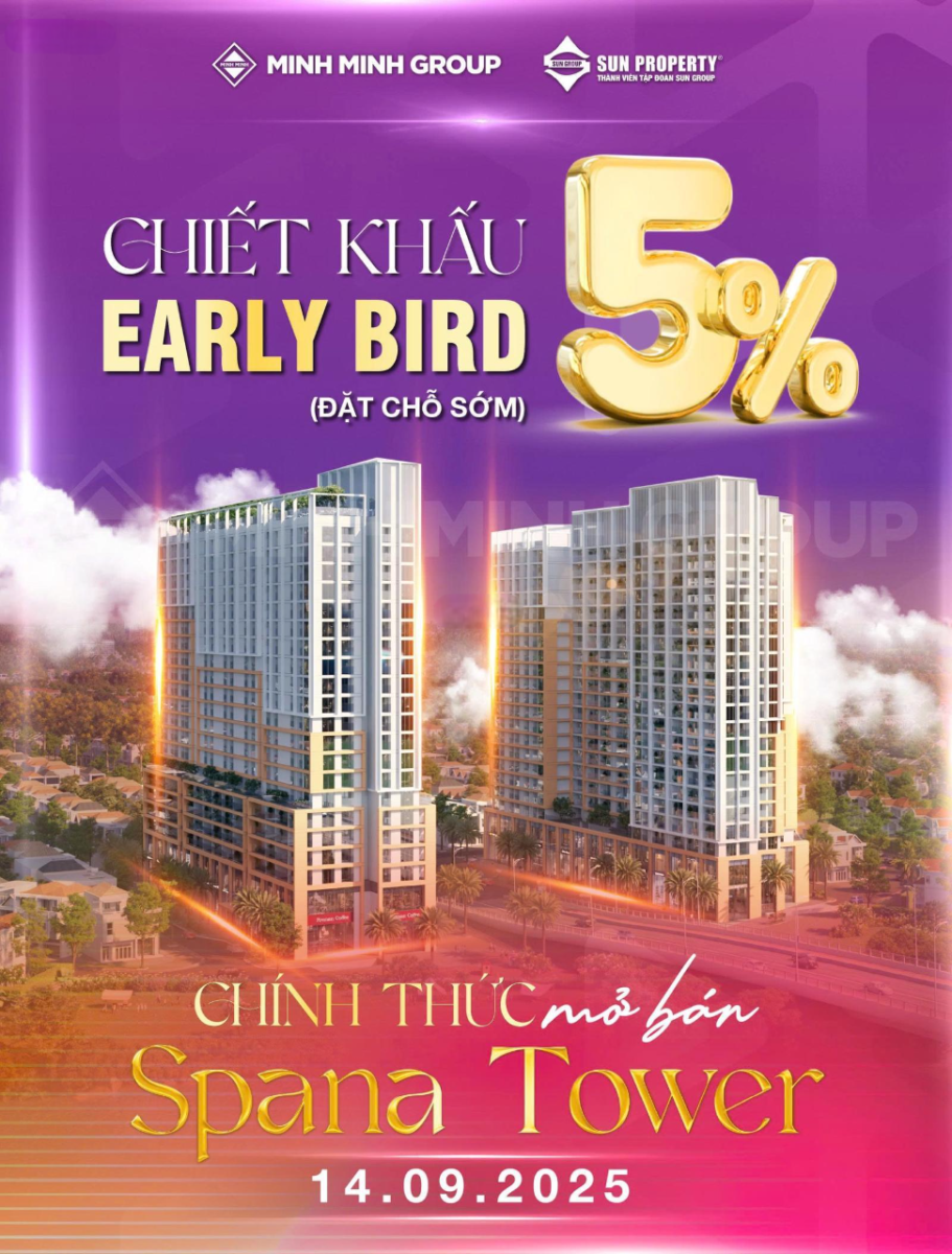 Căn hộ cao cấp Spana Tower – Biểu tượng mới tại Hòa Xuân, Đà Nẵng
