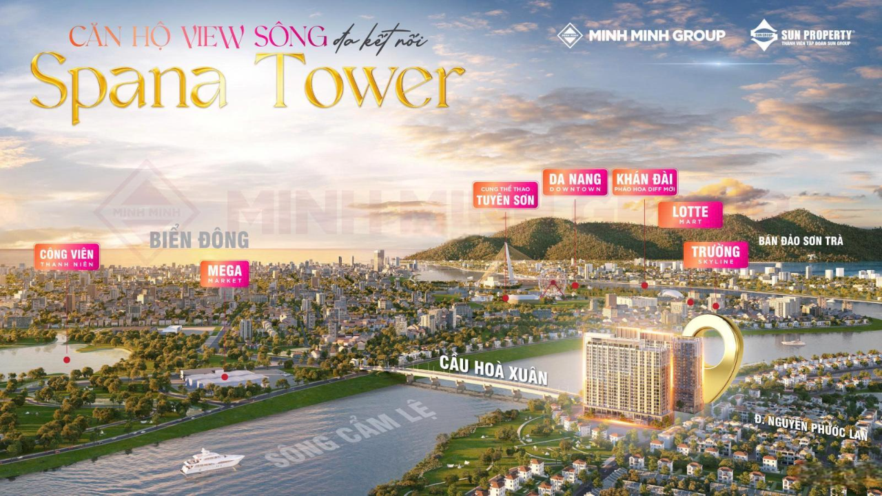 Căn hộ cao cấp Spana Tower – Biểu tượng mới tại Hòa Xuân, Đà Nẵng