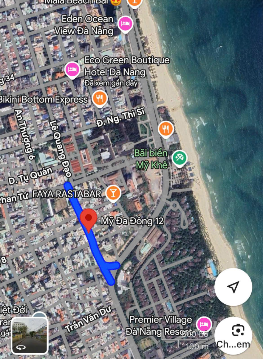 Lô góc 3 mặt tiền Mỹ Đa Đông 12 – Cách biển Mỹ Khê chỉ 200m, cơ hội đầu tư vàng