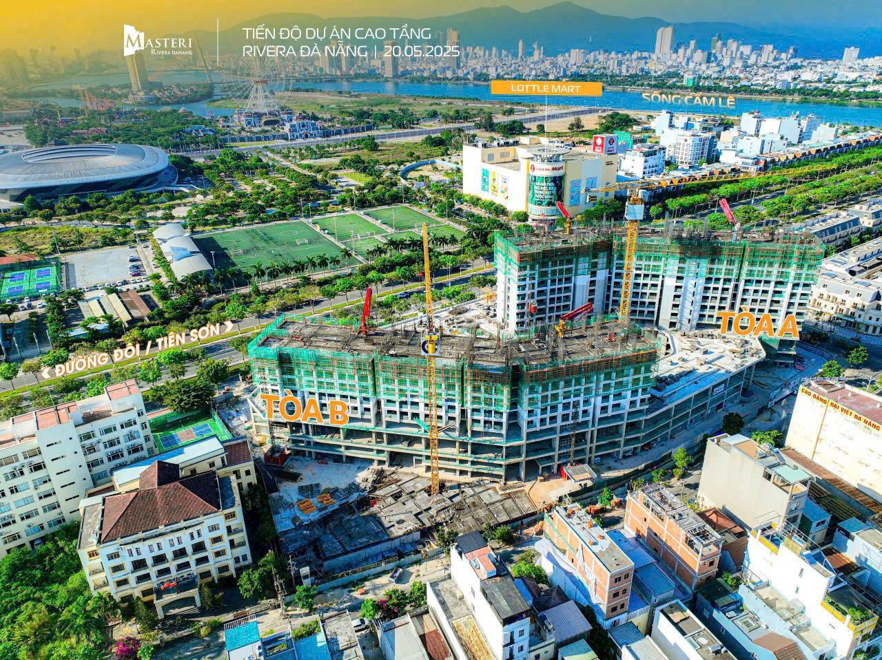 Căn 2PN giá chủ đầu tư – Masteri Rivera Đà Nẵng, mặt sông Hàn
