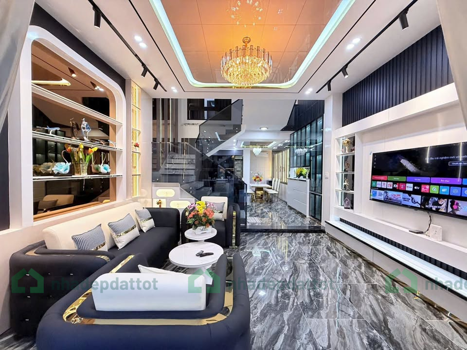 Bán 2 nhà Vip Pro ngã 4 Nguyễn Sinh Sắc, Kinh Dương Vương full nội thất - DT 95m2