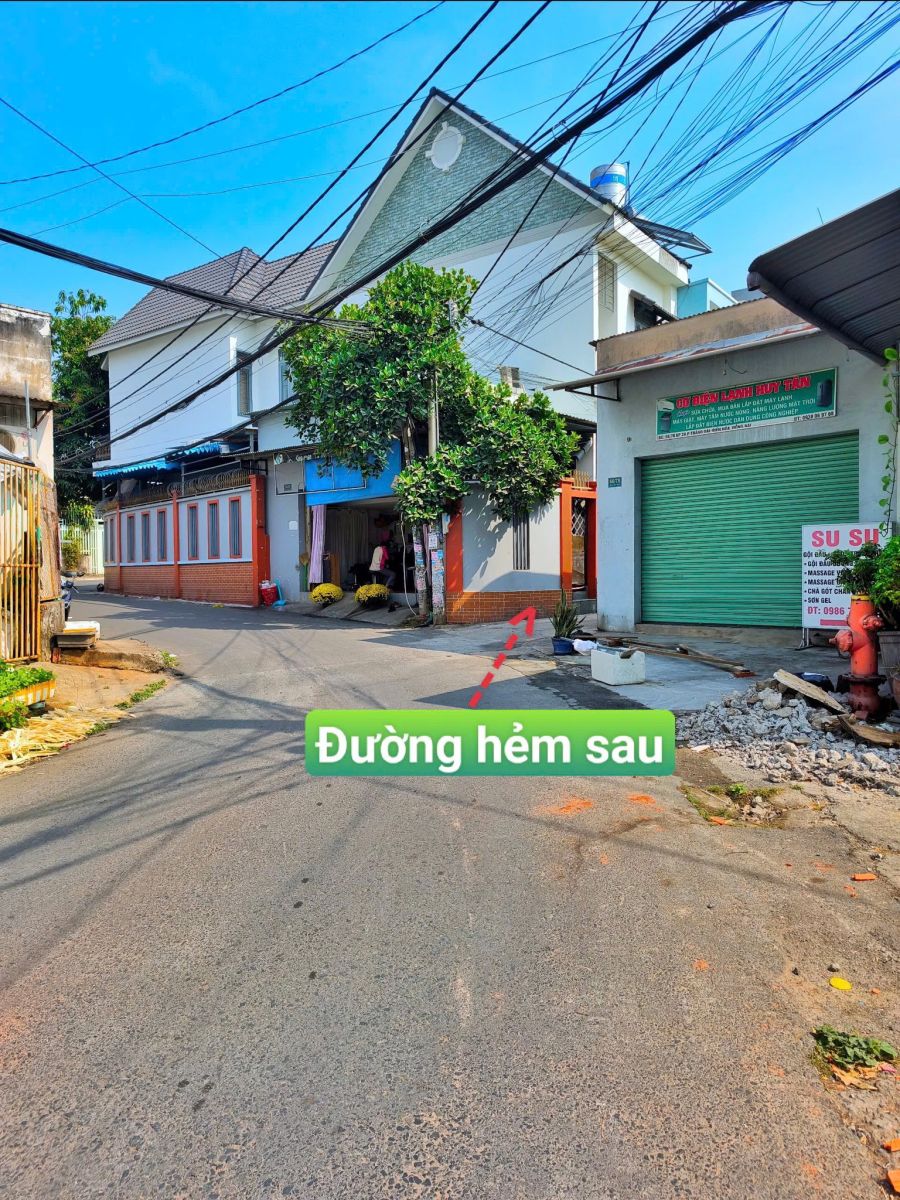 🏠 BÁN LÔ ĐẤT 136M² – 2 MẶT TIỀN – ĐƯỜNG HỒ BƠI PHƯƠNG NAM, TRẢNG DÀI, BIÊN HÒA