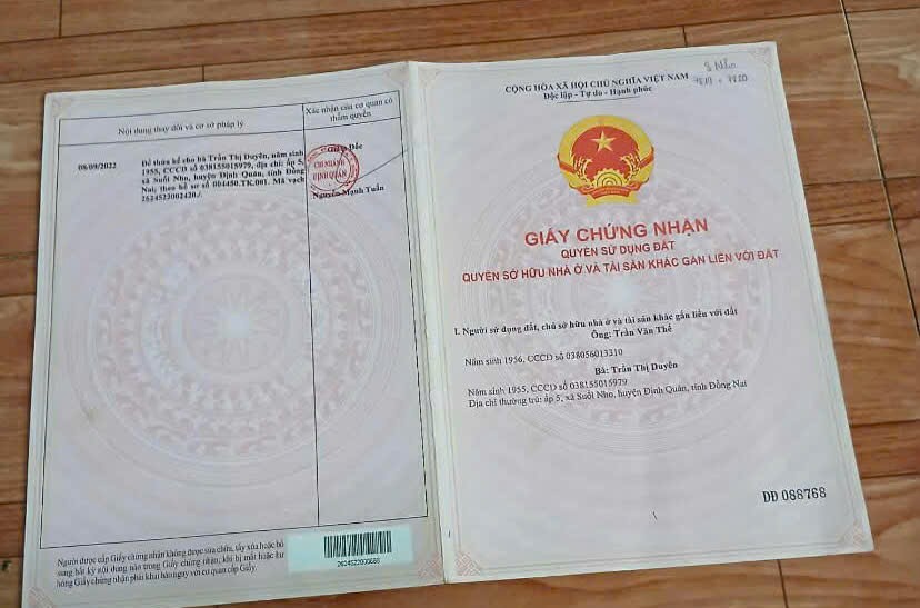 🏡 CẦN BÁN ĐẤT 1000M2 XÃ SUỐI NHO – ĐỊNH QUÁN – ĐỒNG NAI 🏡