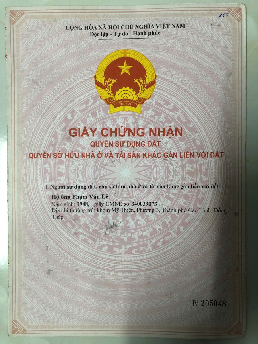 🏡 BÁN NHÀ PHƯỜNG 3 – TP. CAO LÃNH – ĐỒNG THÁP