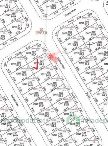 BÁN NHANH LÔ ĐẤT 85M² FULL THỔ CƯ – MẶT TIỀN 7M