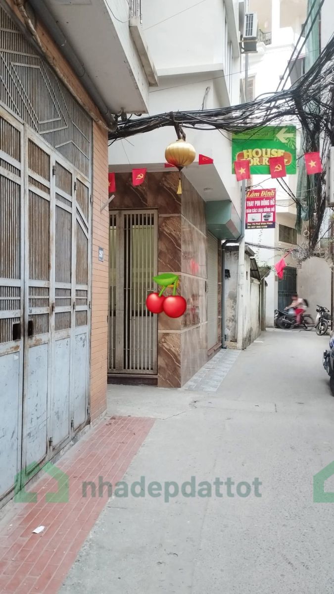 BÁN NHÀ 5 TẦNG GÓC 2 MẶT THOÁNG – NGÕ THÔNG PHỐ HOÀNG HOA THÁM – GIÁ CHỈ 13 TỶ