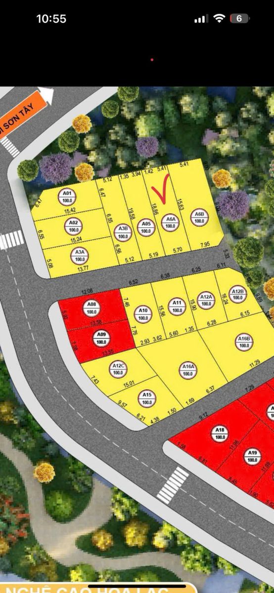 Sót 1 lô A6A giá chỉ hơn 3tỉ xíu