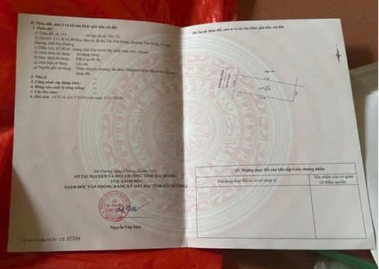 🎉🎉 CHÍNH CHỦ CẦN BÁN 2 LÔ ĐẤT KĐT TÂN PHÚ HƯNG – TP HẢI DƯƠNG 🎉🎉