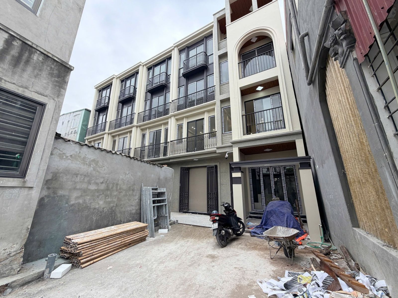 Bán nhà 4 tầng mới xây – Khu Thiên Lôi, Quán Nam, Trại Lẻ – 46-56m² – 4,85-4,98 tỷ