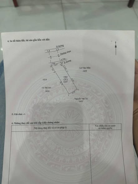 CHỦ GỬI BÁN ĐẤT TƯƠNG BÌNH HIỆP (CŨ) – CHÁNH HIỆP, TP.HCM – 124M² THỔ CƯ
