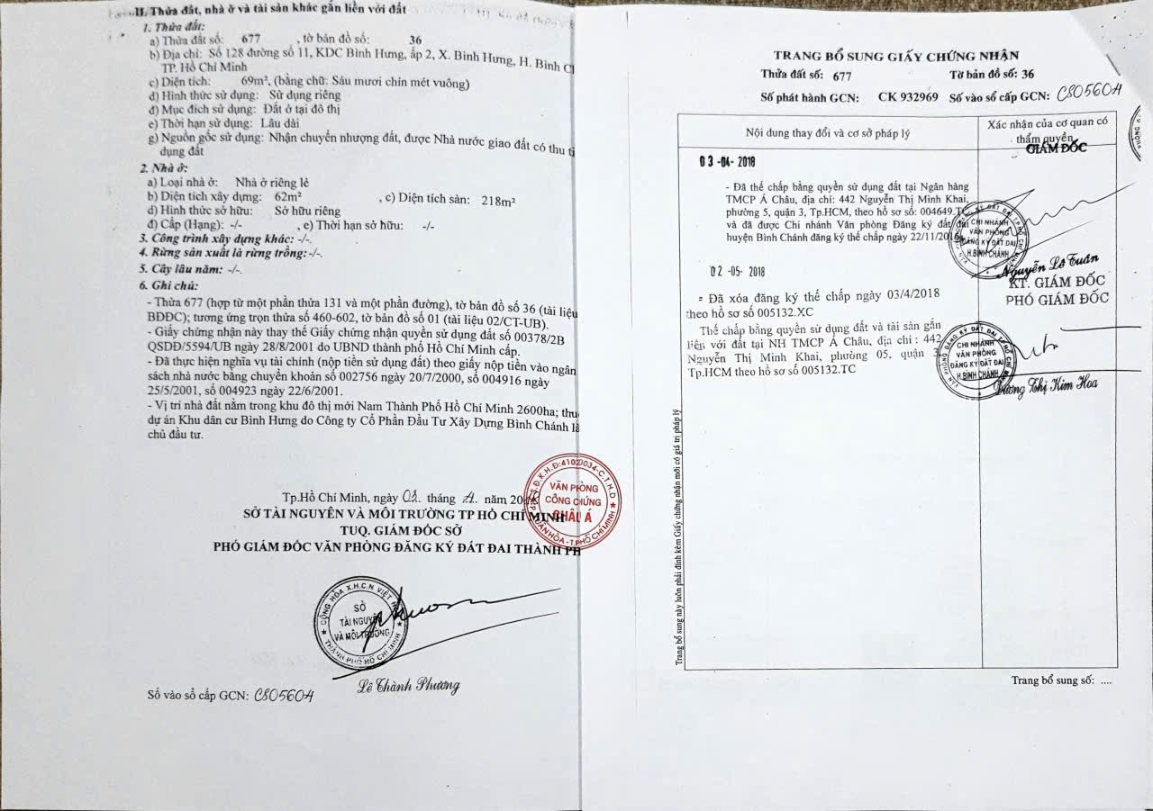 🏡 BÁN NHÀ CĂN GÓC 2 MẶT TIỀN – KDC BÌNH HƯNG – BÌNH CHÁNH 🏡